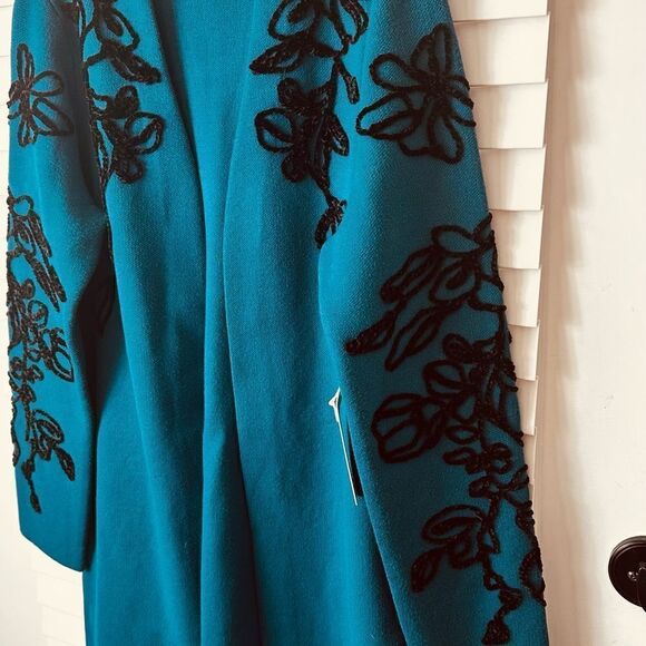 Chico’s Size 1 Chenille Soutache Cardigan - Picture 7 of 11